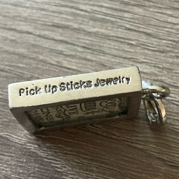 GOOD DEEDS LIVE LONG  TRUE & KIND Pick Up Sticks Charm Pendant Tree of Life - Picture 5 of 9